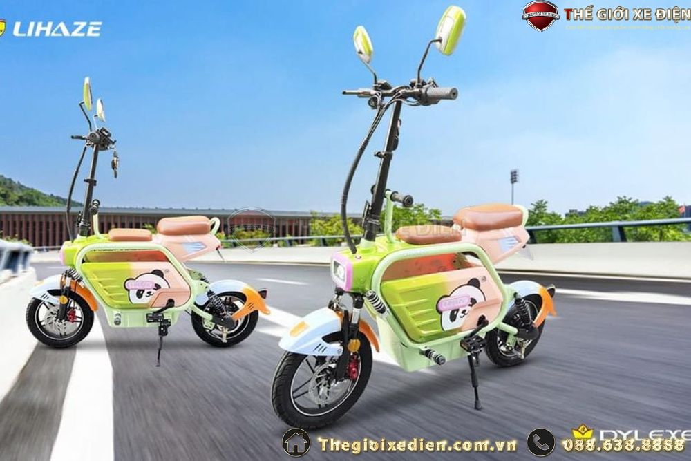 Xe Đạp Điện Gấp Lihaze Pin Lithium