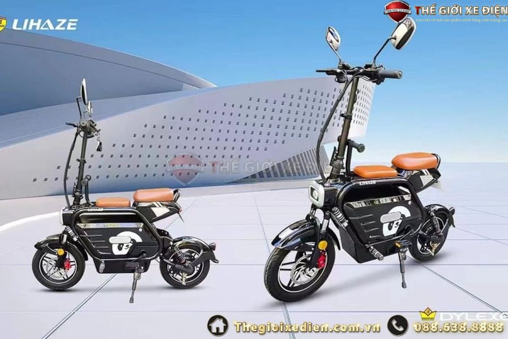 Xe Đạp Điện Gấp Lihaze Pin Lithium