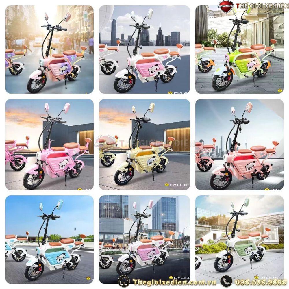 Xe Đạp Điện Gấp Lihaze Pin Lithium