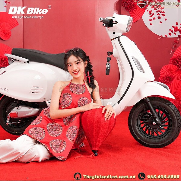 Xe Máy Điện DK Roma Lite Đèn Vuông Mới Nhất Xe Máy Điện DK Roma Lite Đèn Vuông Mới Nhất
