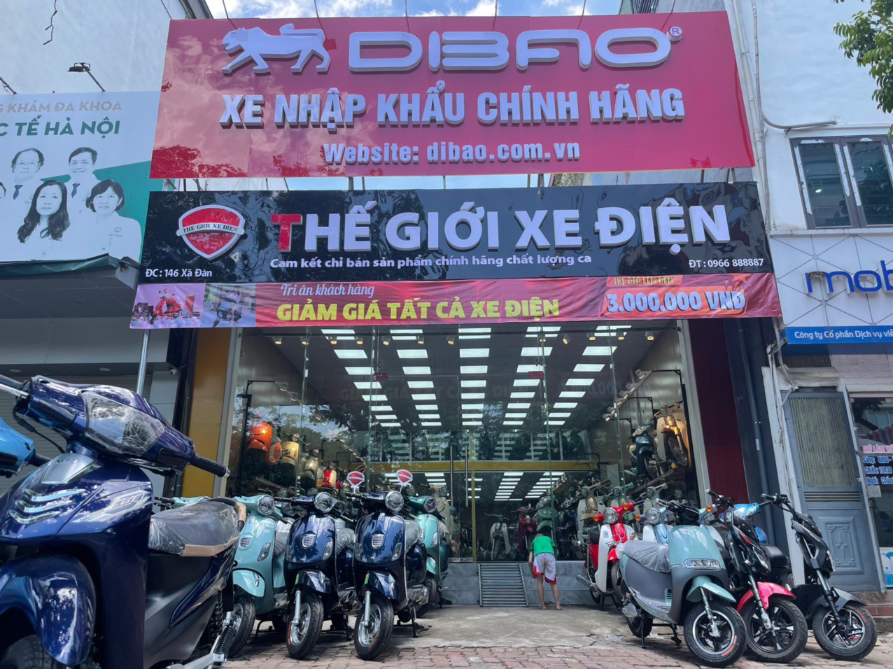 Xe ga 50cc Osakar Rova P có những màu nào?