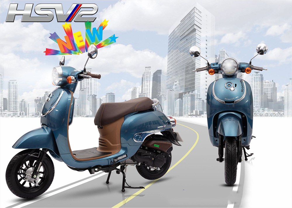 Các tính năng nổi bật giúp xe ga 50cc Giorno HSV2 không ngừng ăn khách