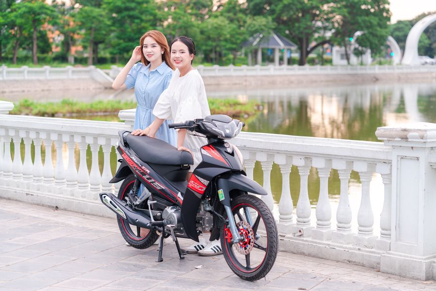 Khám phá ưu điểm phanh tang trống trên xe số 50cc trong đô thị đông đúc