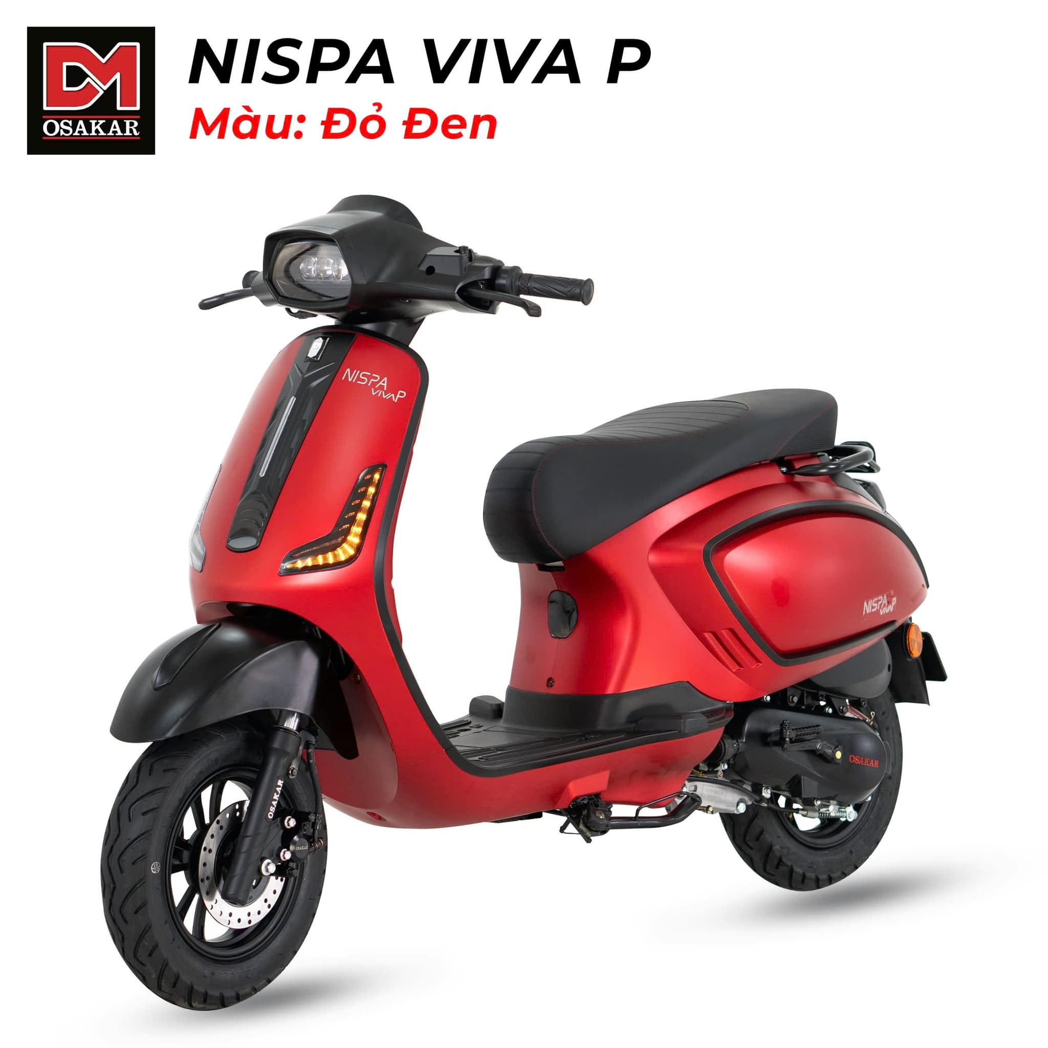 Osakar Nispa Viva P 50cc: Nhỏ gọn, linh hoạt, cực chill - "Best Choice" cho hotgirl