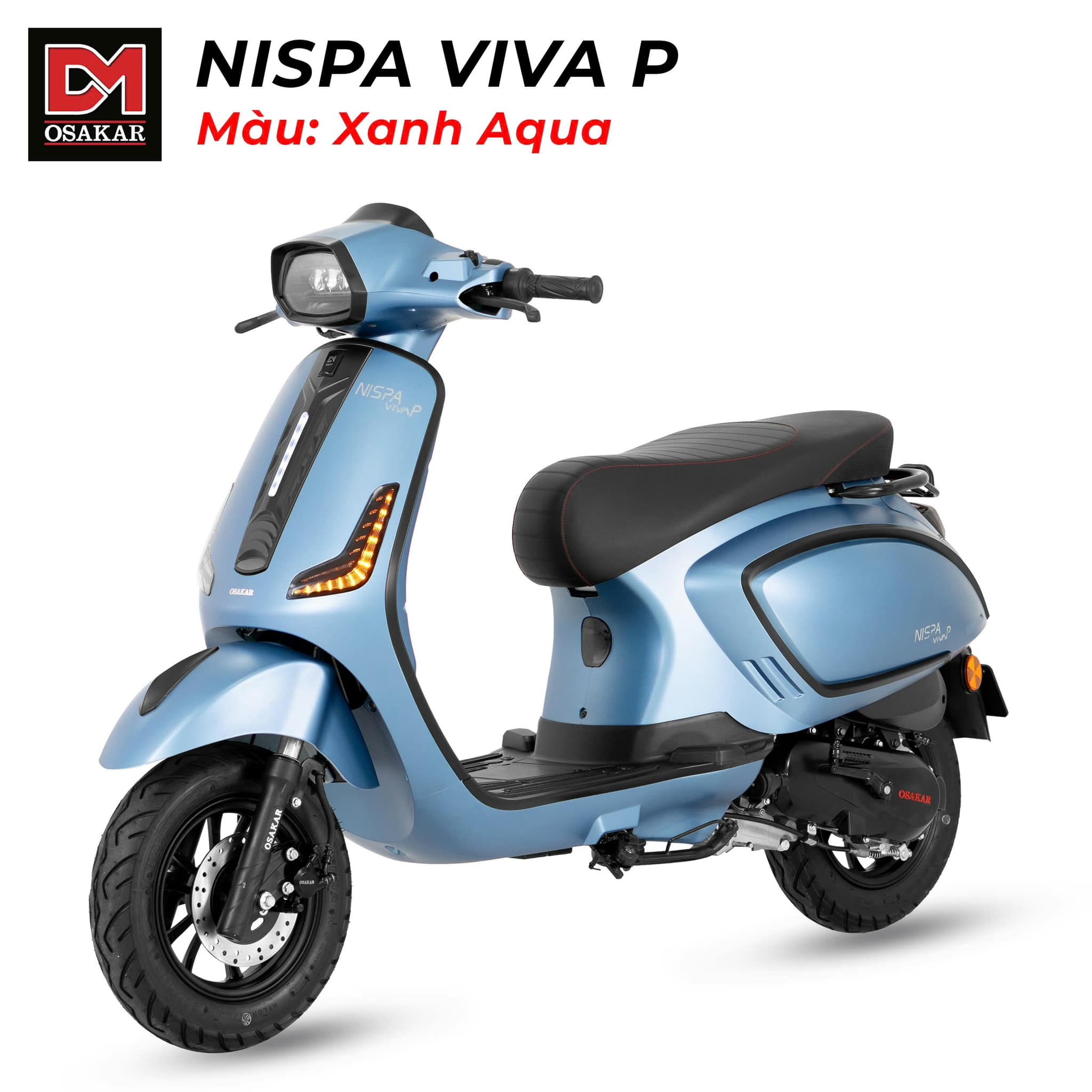 Osakar Nispa Viva P 50cc: Nhỏ gọn, linh hoạt, cực chill - "Best Choice" cho hotgirl