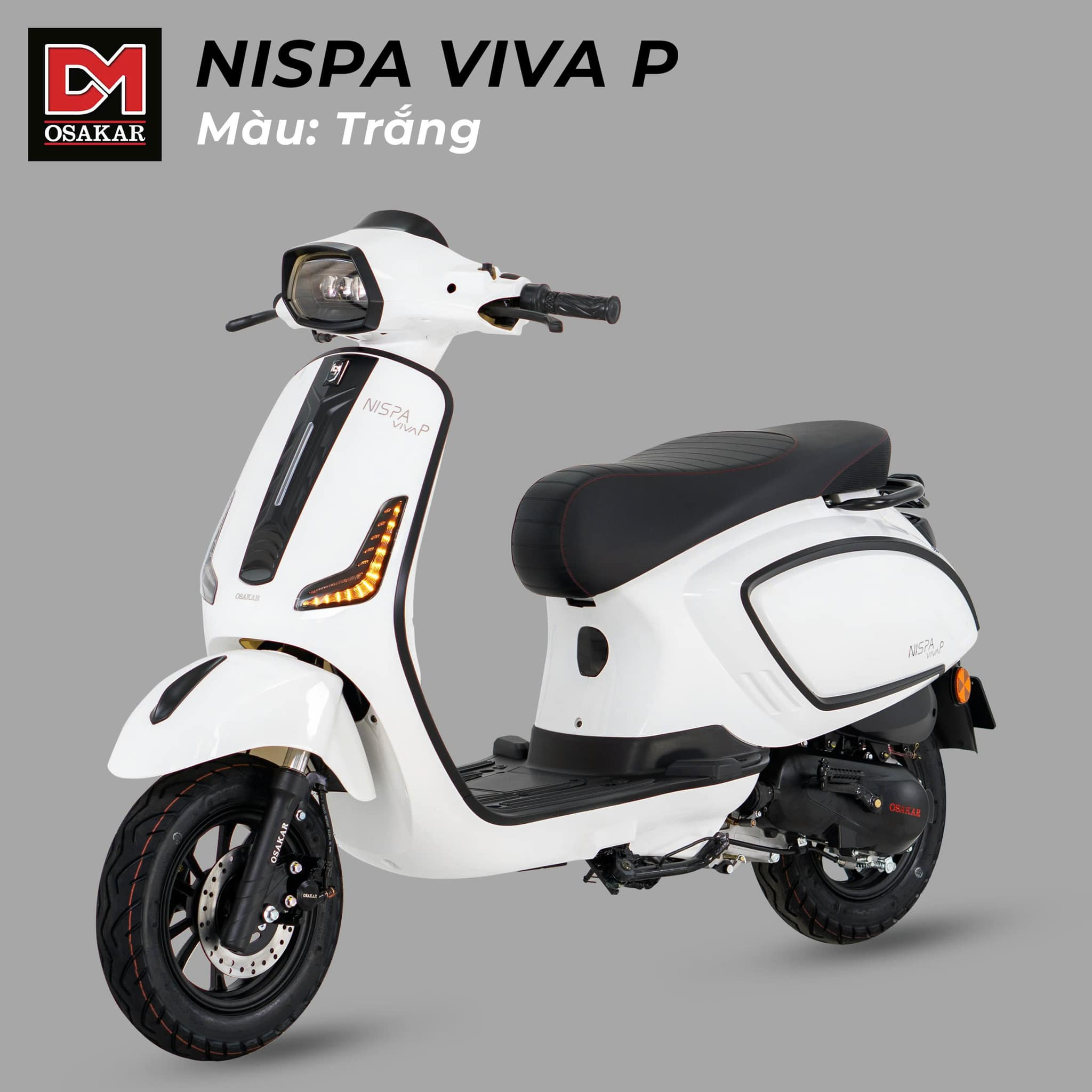 Osakar Nispa Viva P 50cc: Nhỏ gọn, linh hoạt, cực chill - "Best Choice" cho hotgirl