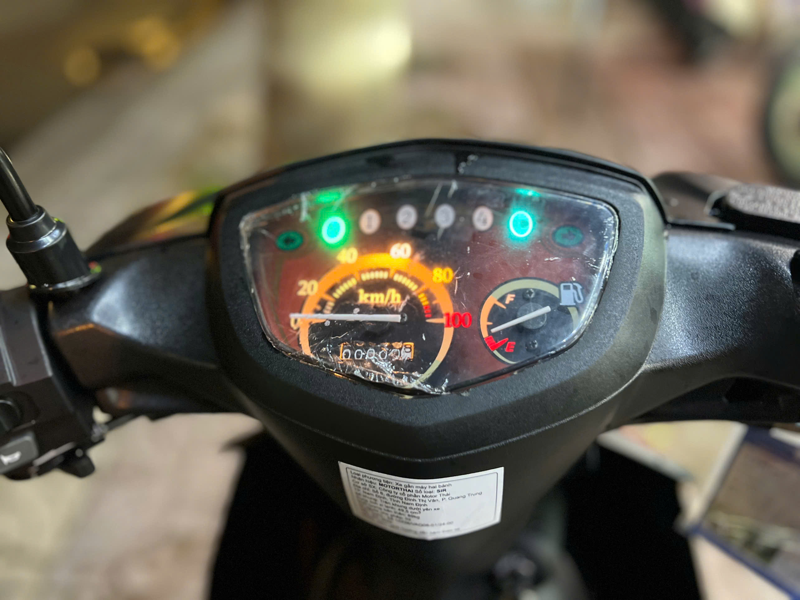 Xe M&aacute;y Sirius Motor Th&aacute;i 50cc