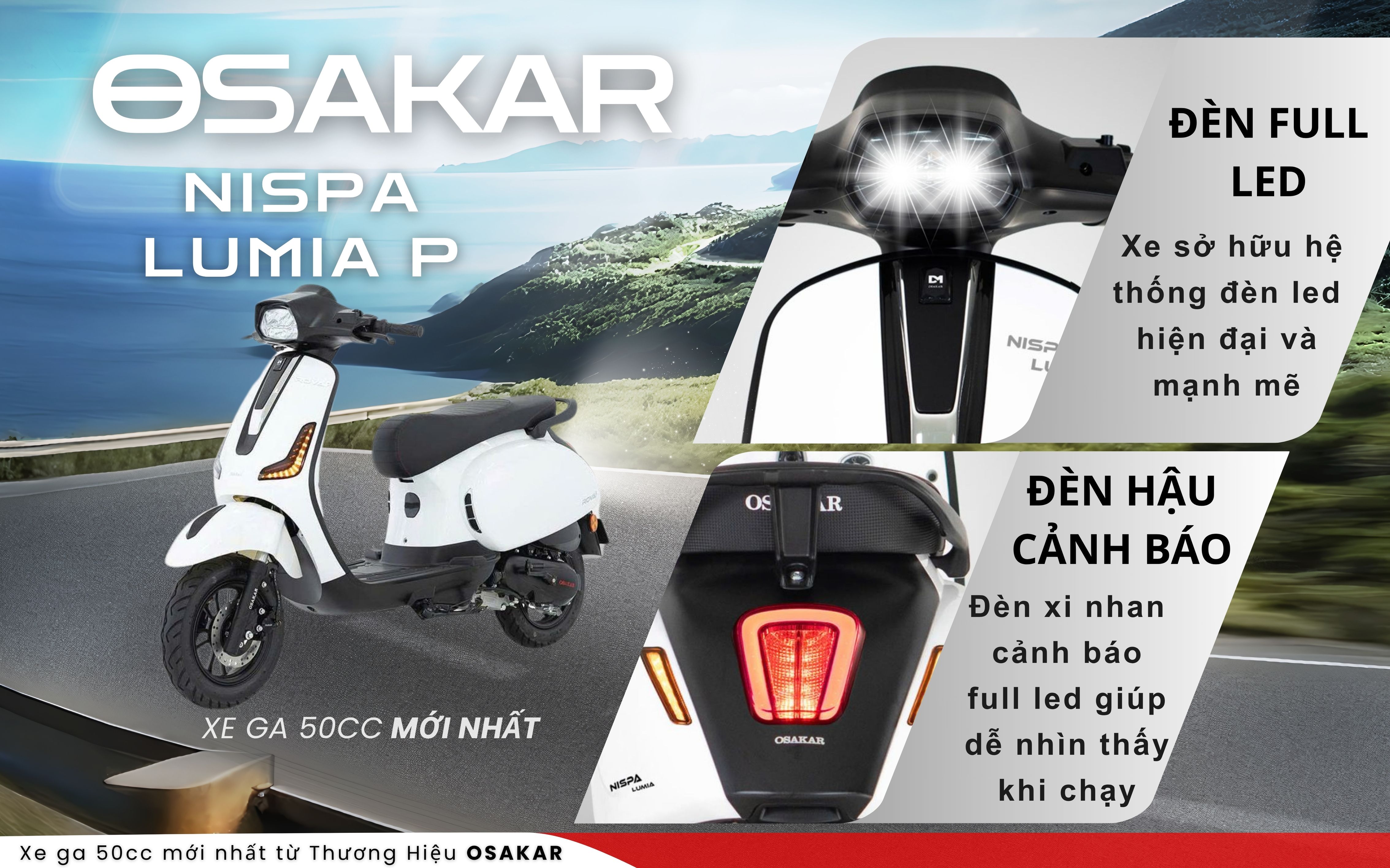 Xe ga 50cc Osakar tại Hải Dương: Mua ở đâu giá tốt, bảo hành chính hãng?