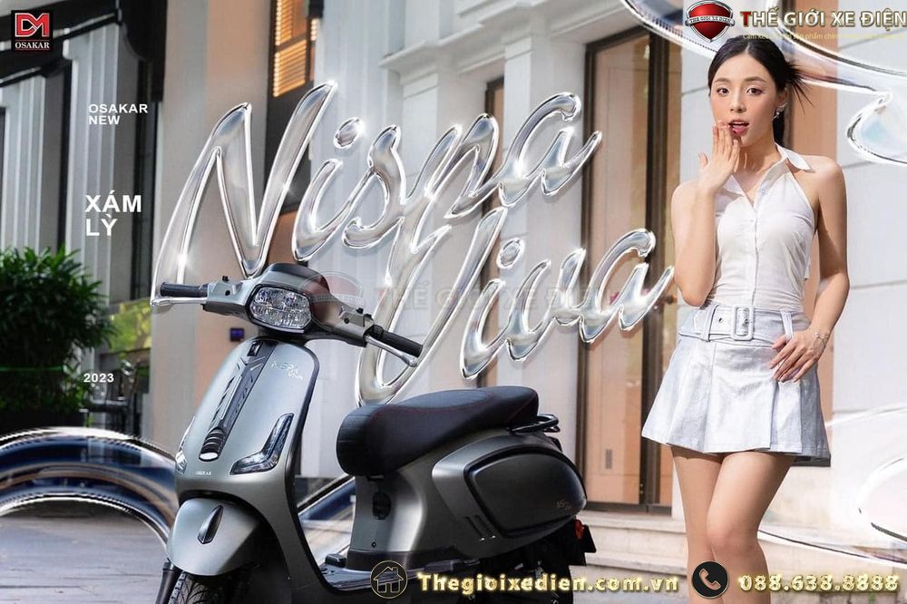 Osakar Nispa Viva 2025: Xe điện thời trang, năng động cho học sinh