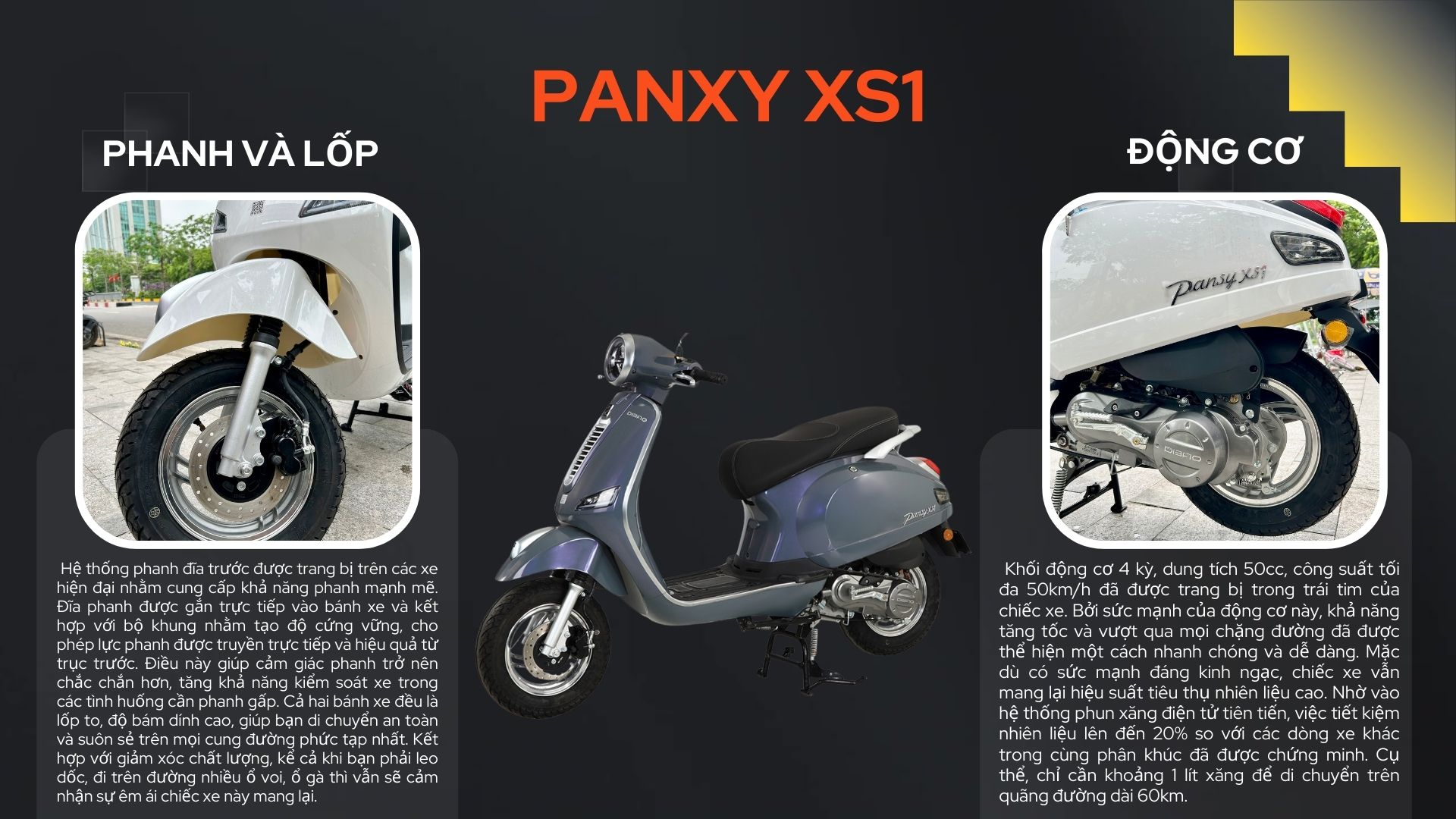 xe ga 50cc Pansy XS1 Neo Pro