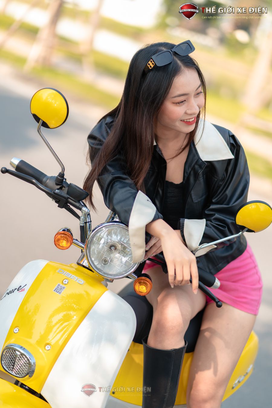 Xe M&aacute;y Điện Dibao Creer E