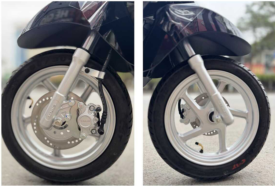 Xe M&aacute;y Điện Tailg Vespa R52 Ch&iacute;nh H&atilde;ng