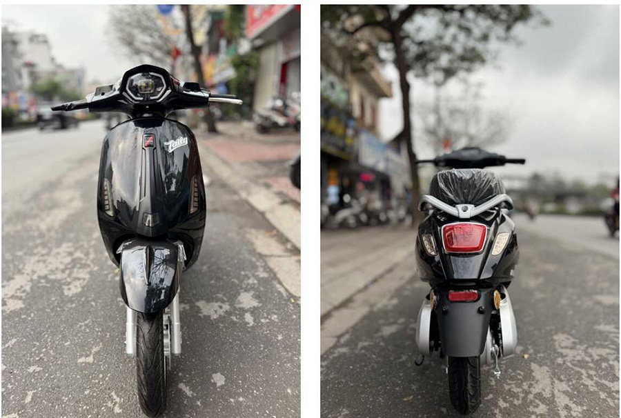 Xe M&aacute;y Điện Tailg Vespa R52 Ch&iacute;nh H&atilde;ng