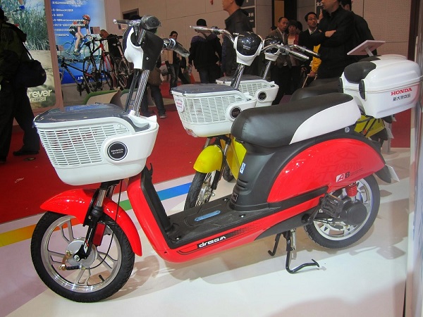 Xe đạp điện Honda A6, xe dap dien Honda A6