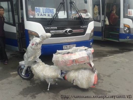 Xe điện XMEN - YADEA 5 màu xanh dương về Đô Lương -Tân Kỳ - Nghệ An