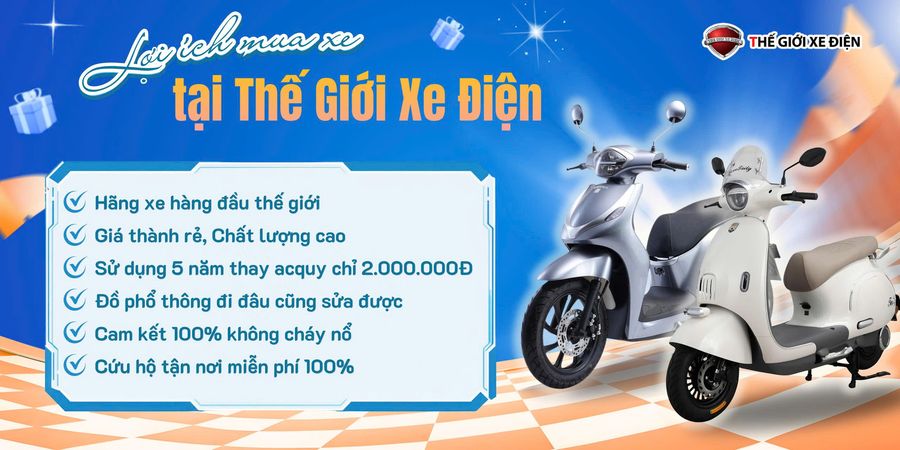 Lợi ích khi mua xe tại Thế Giới Xe Điện