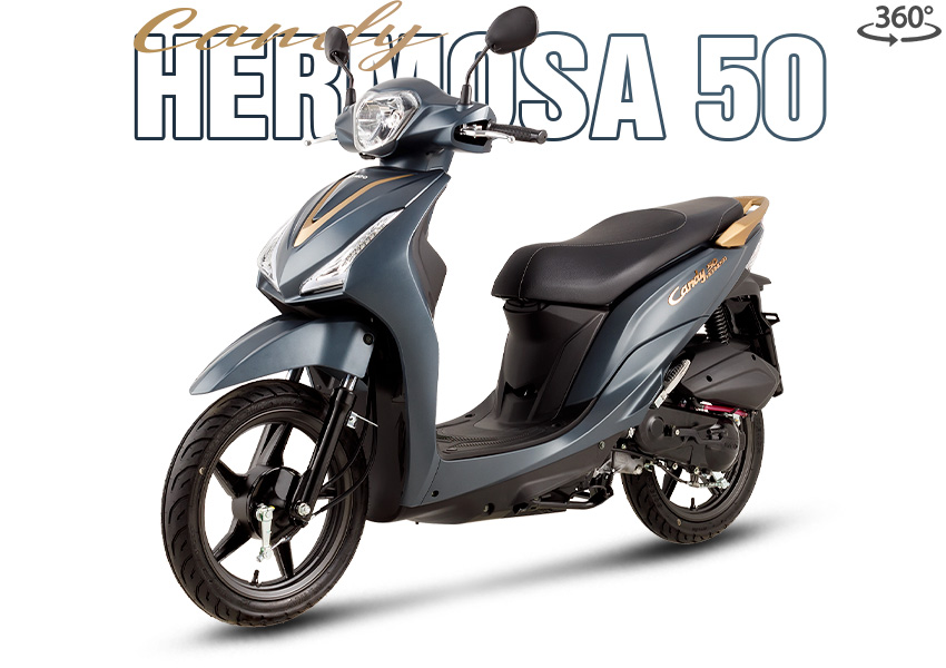 Xe Ga 50cc KYMCO Candy Hermosa Cao Cấp