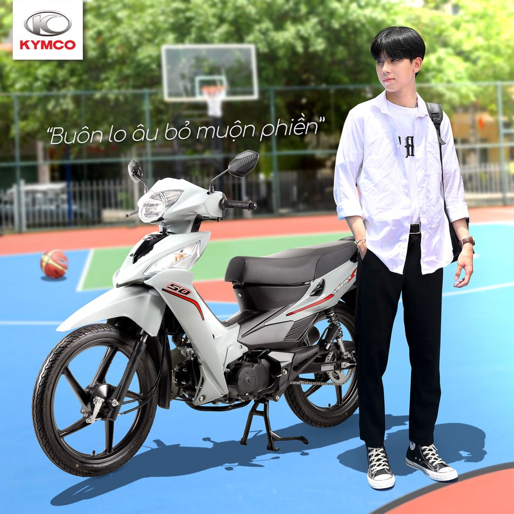 Xe Máy 50cc KYMCO Visar Vành Đúc